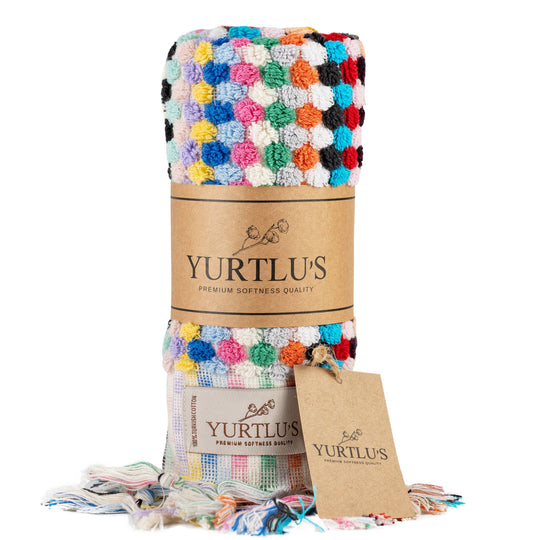 Bubble Hand Woven Hand Towel