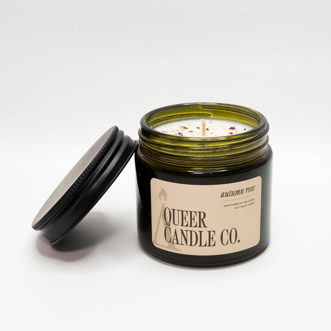 Autumn Rose Candle