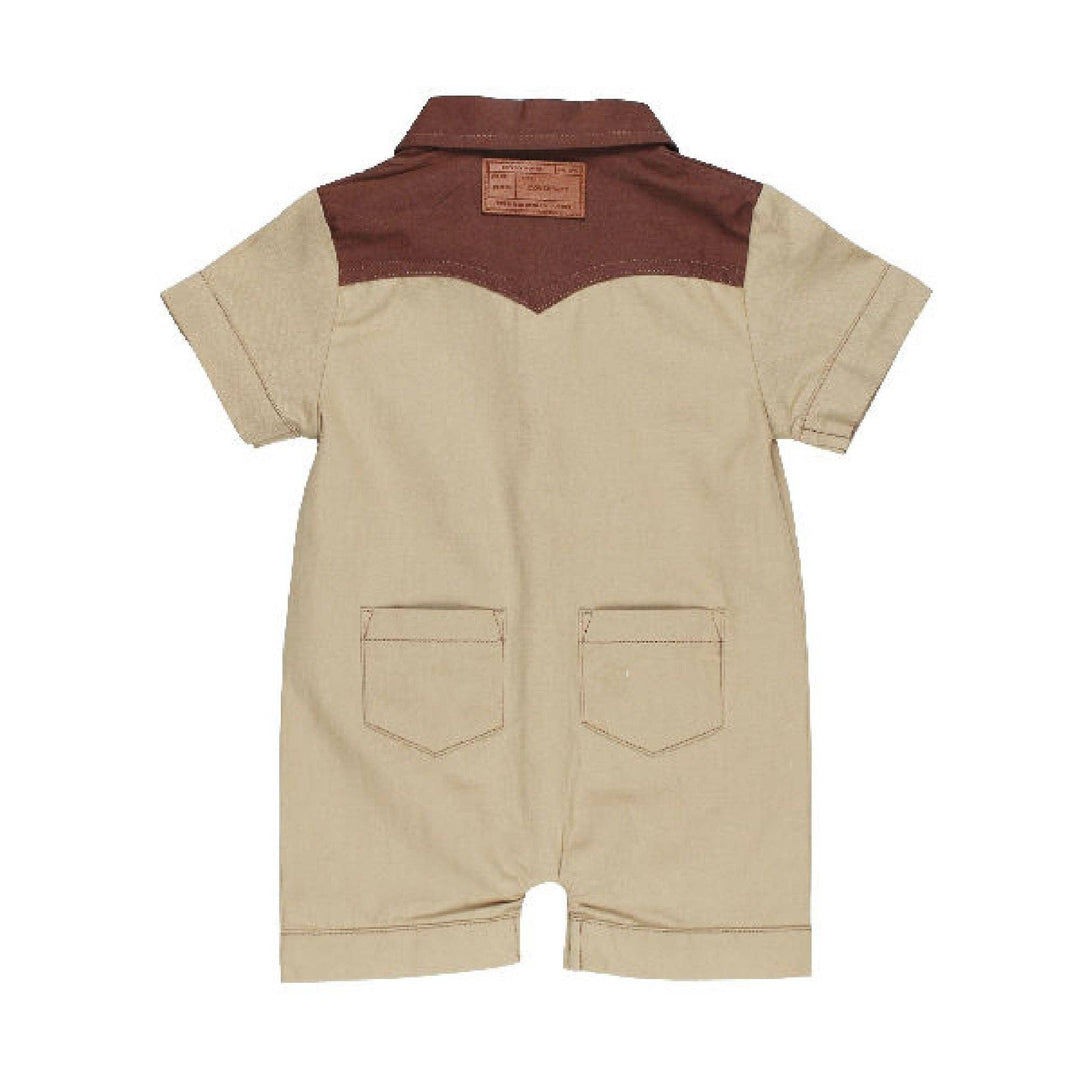 Organic Western Short Sleeve Coverall