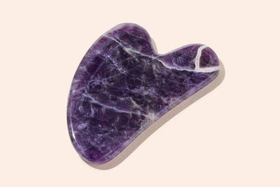 Bamboo Switch Amethyst Gua Sha Facial Stone | Skincare Bestseller - Simple Good