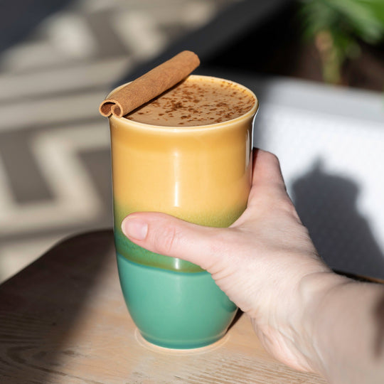Savannah Ceramic Travel Cup 16oz | Reusable Coffee Cup