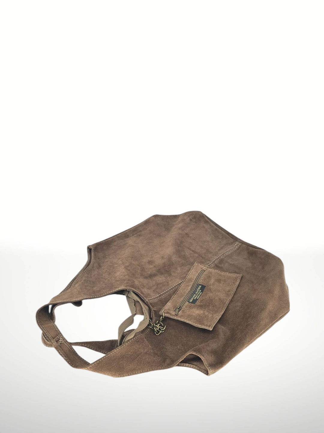 Giannina Suede Shoulder Bag