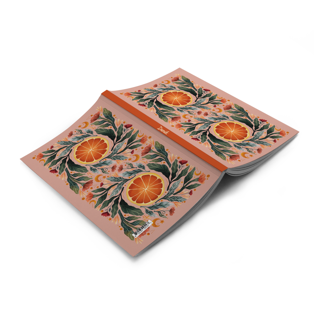 Grapefruit Spring Classic Lay-flat Journal