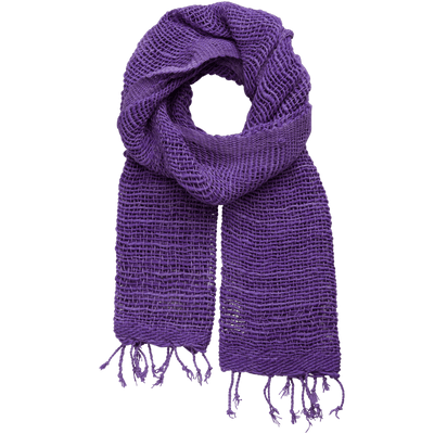 100% Cotton Fair Trade Free Weave Scarf