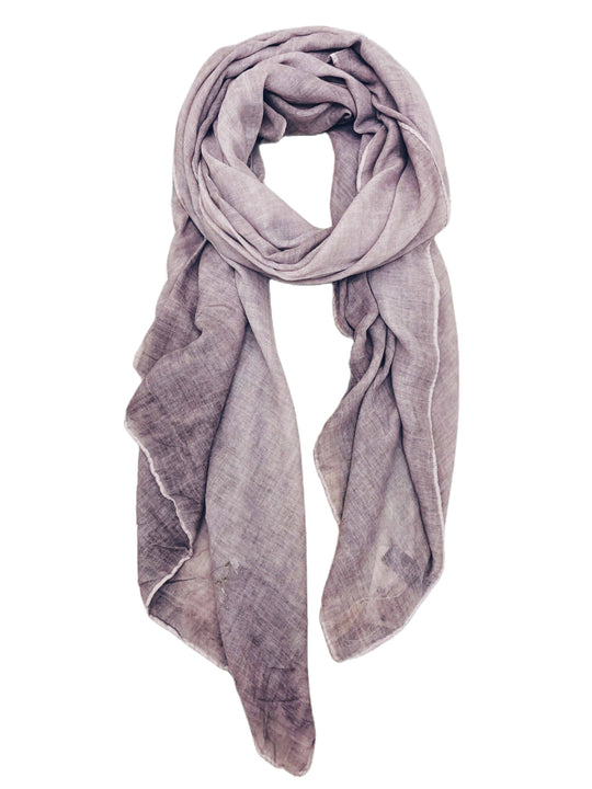 Stonewash Soft Cotton Finished Edge Scarf