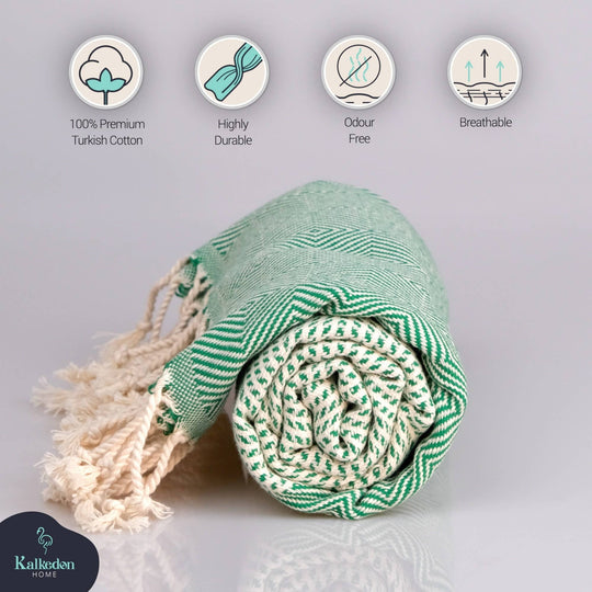 Large Diamond Pattern Turkish Towel