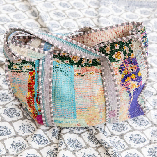Antique Kantha Tote Bag