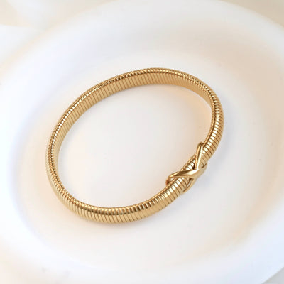 Tubogas Bracelet - Stainless Steel Thin Cobra Bangle