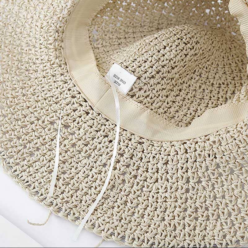 Foldable Straw Sun Hat