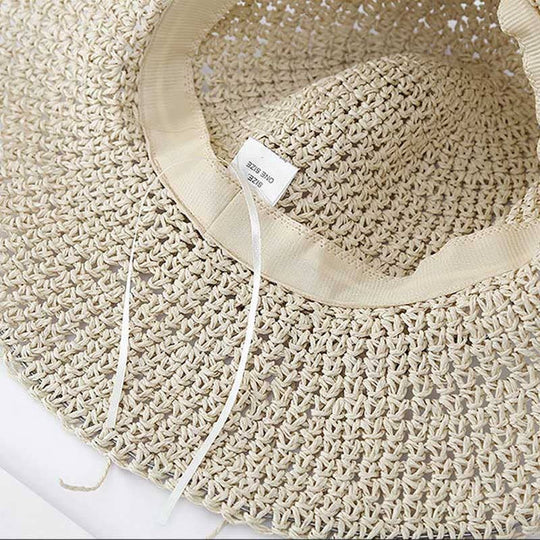 Foldable Straw Sun Hat