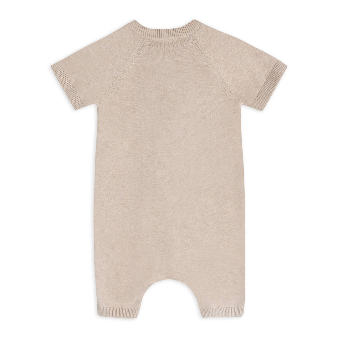 Doggy Applique Baby Knit Romper