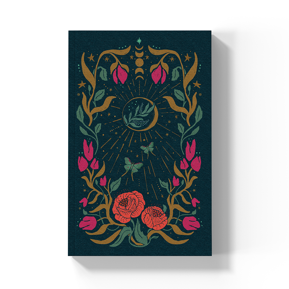 Winter Solstice Soft Touch Classic Layflat Notebook