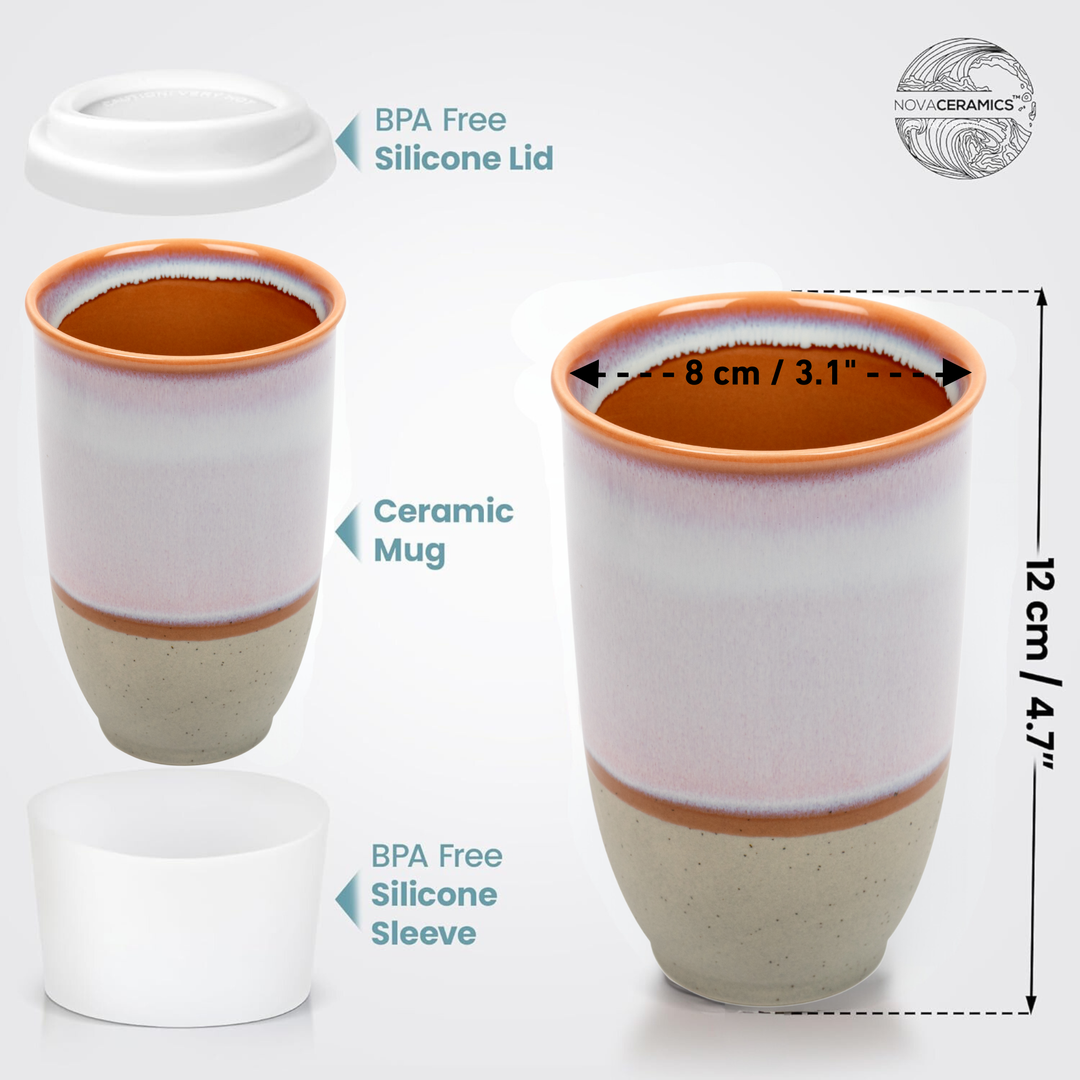 Horizon Ceramic Travel Mug 12oz