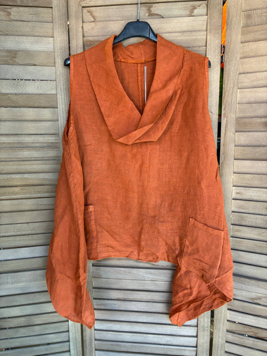 Loose Linen Tank