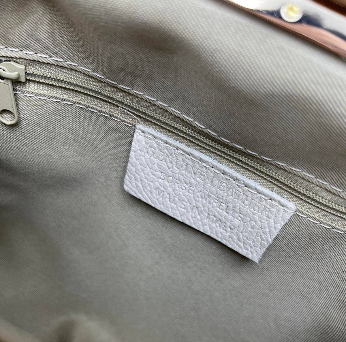 Suie Valentini Genuine Leather Top Handle Bag - Simple Good