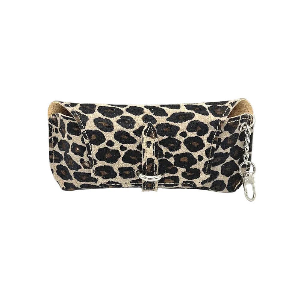 Detachable Genuine Leather Sunglasses Case