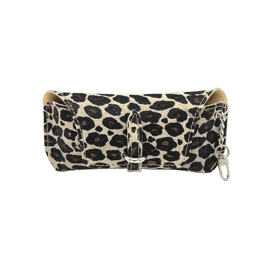 Detachable Genuine Leather Sunglasses Case
