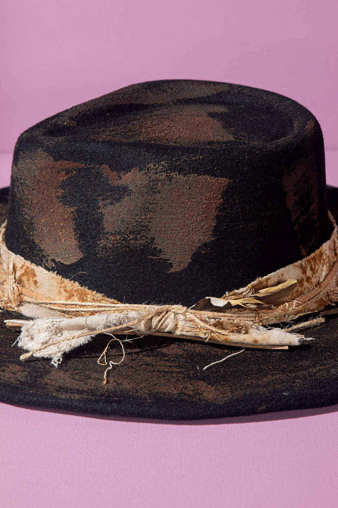 Vintage Versatile Shapeable Cowgirl & Fedora Hat