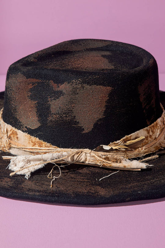 Vintage Versatile Shapeable Cowgirl & Fedora Hat