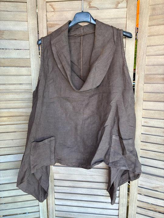 Loose Linen Tank