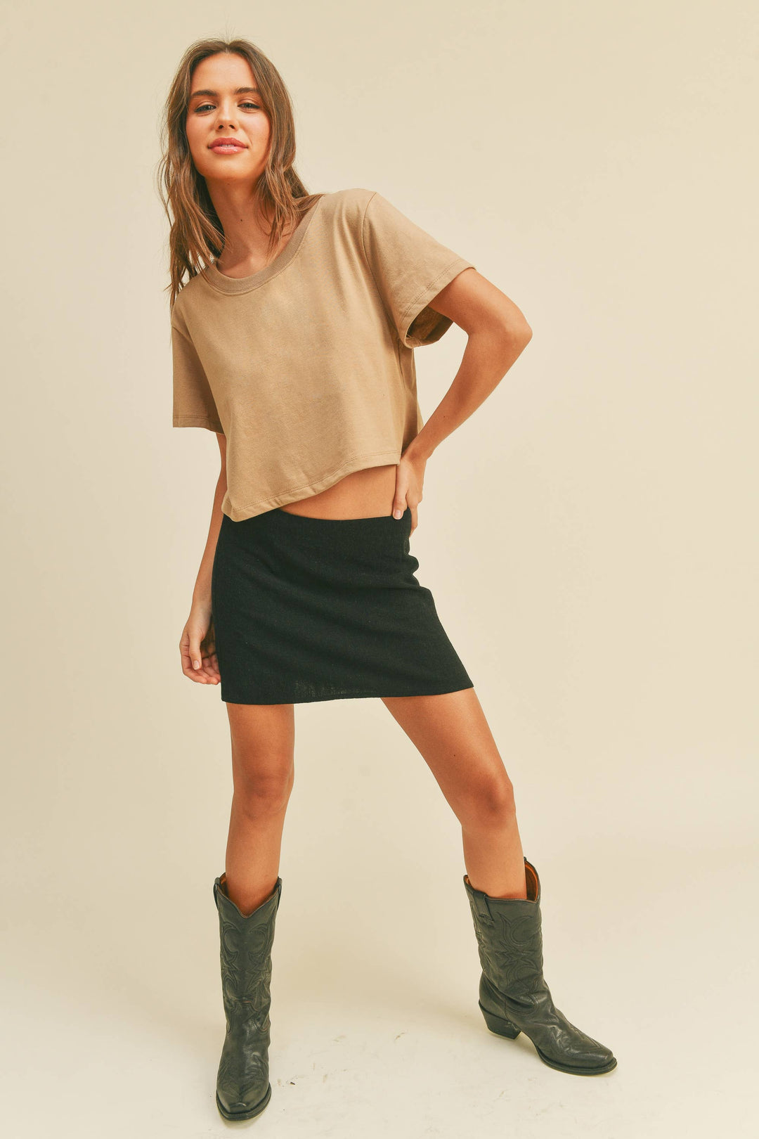 Short Cropped T-Shirt