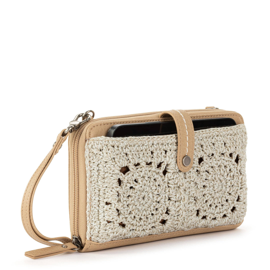Iris Smartphone Crochet Wallet Crossbody Bag
