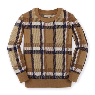 Crew Neck Organic Pullover Sweater