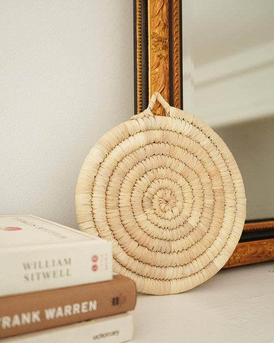SOCCO Designs Woven Trivet - NATURAL - Simple Good