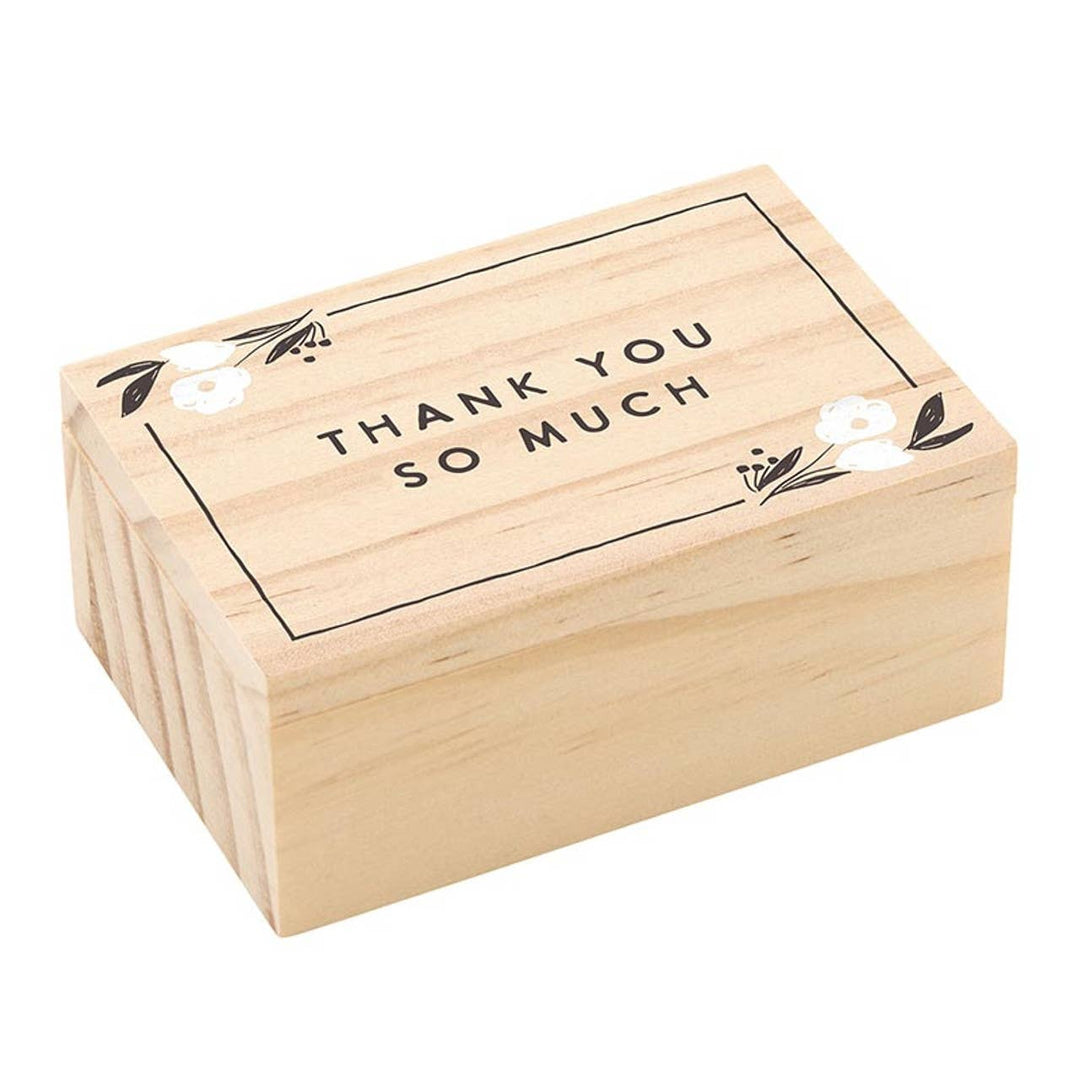 Treasure Box Necklace - Golden Shadow - Thank You