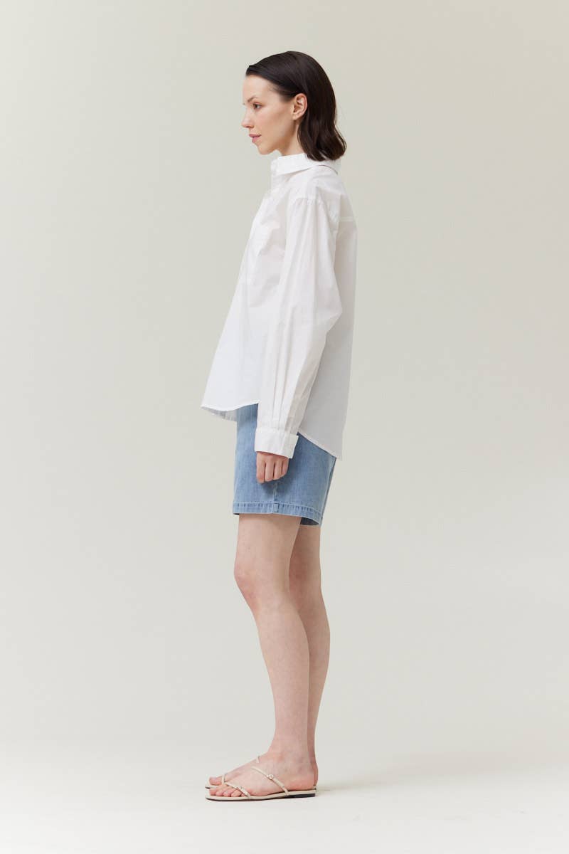 Lightweight Cotton Button Down Shirt