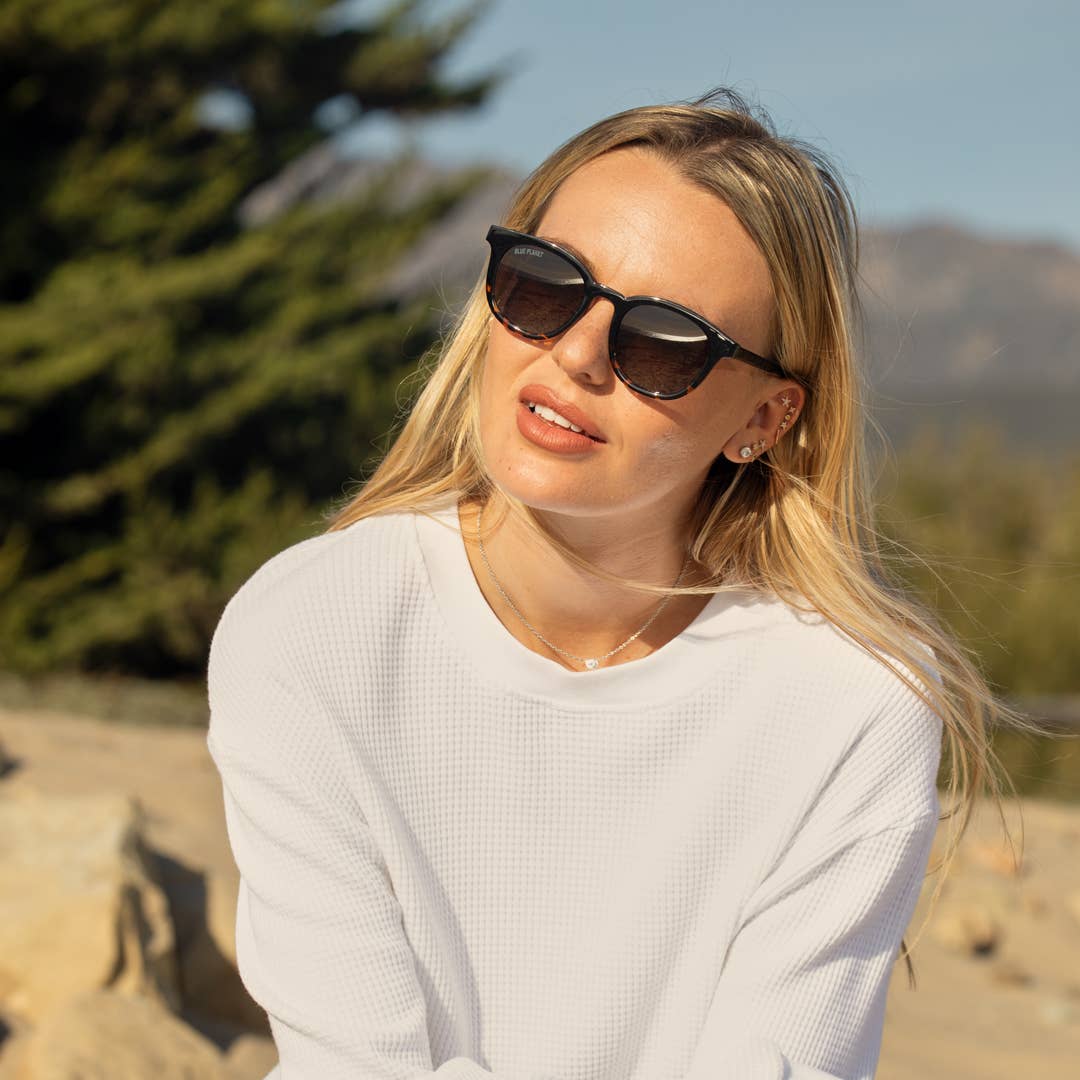 Gram Onyx To Walnut Tortoise Fade Sunglasses
