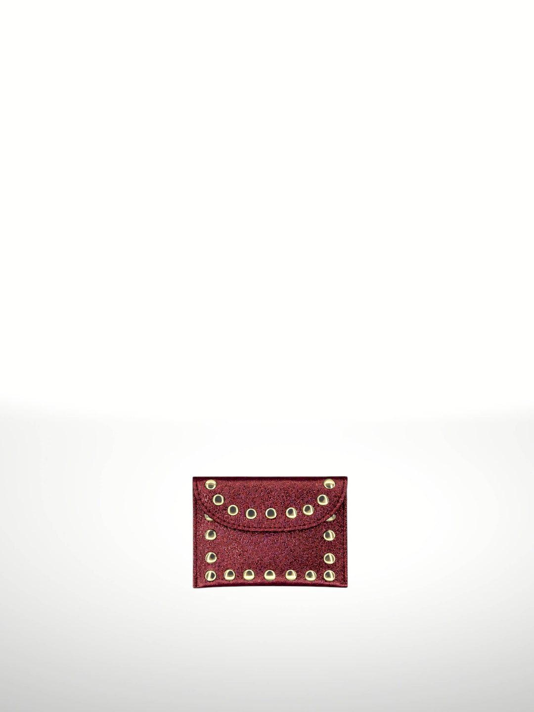Leather Wallet with Studs