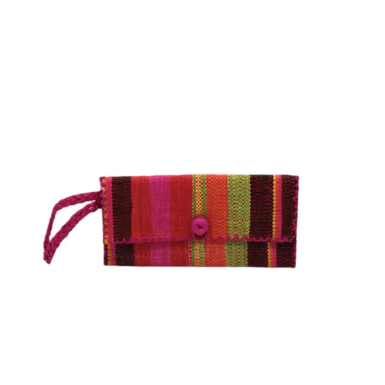 ChiChi Straw Clutch Wristlet Bag