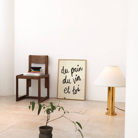 Du Pain Du Vin And You Handwritten Print