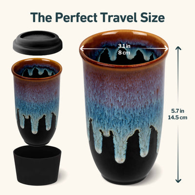 Monsoon Ceramic Travel Mug 16oz