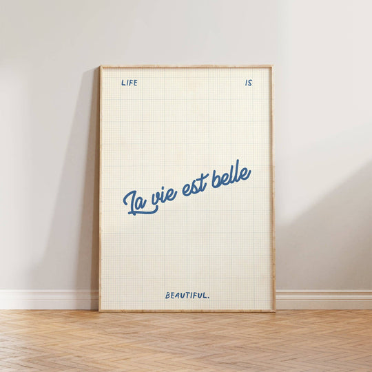 Life Is Beautiful Print