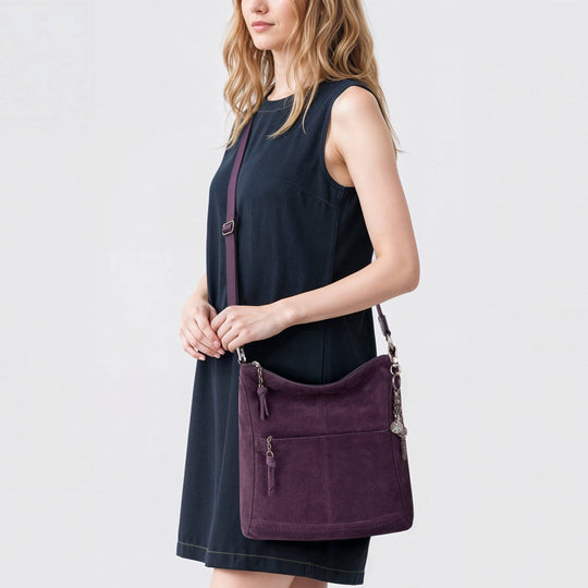 Lucia Crossbody Suede