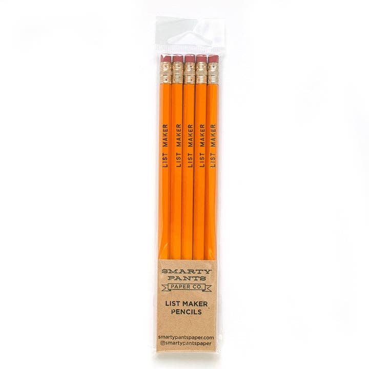 List Maker Pencils