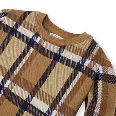 Crew Neck Organic Pullover Sweater