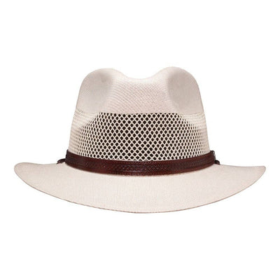 American Hat Makers Milan - Womens Straw Fedora Hat - Simple Good