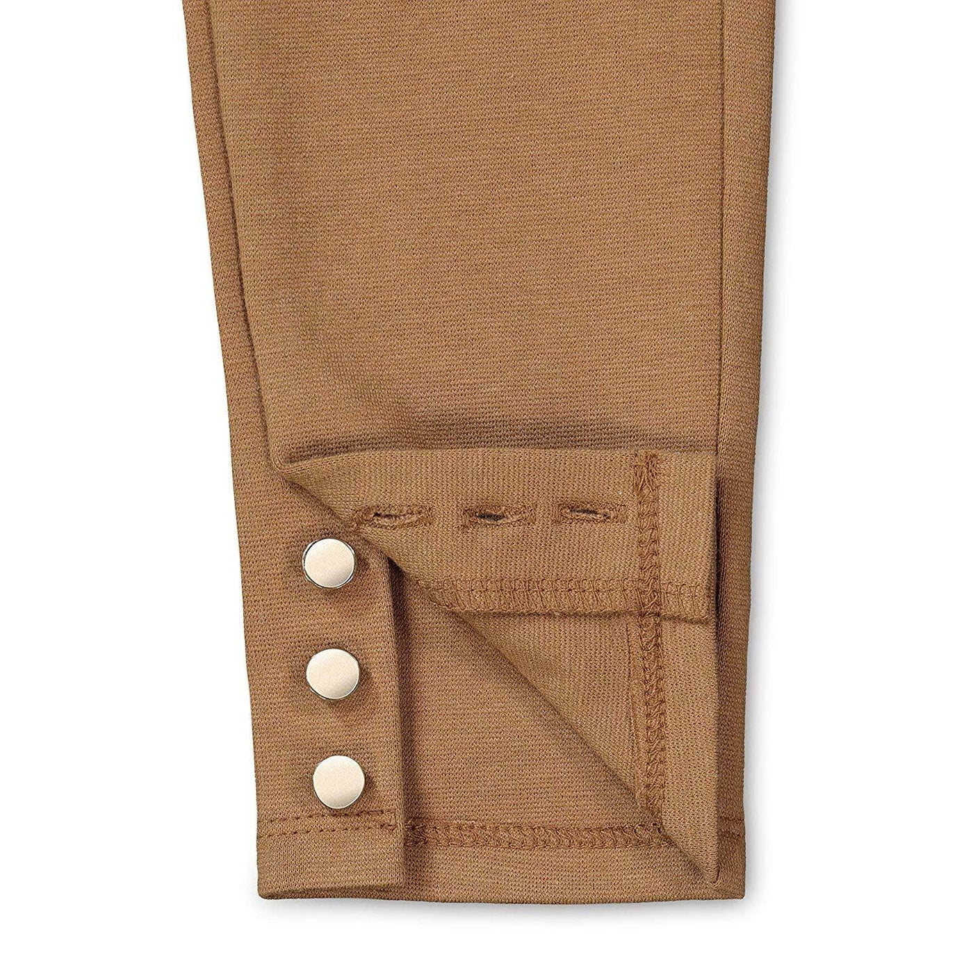Button Cuff Ponte Pant