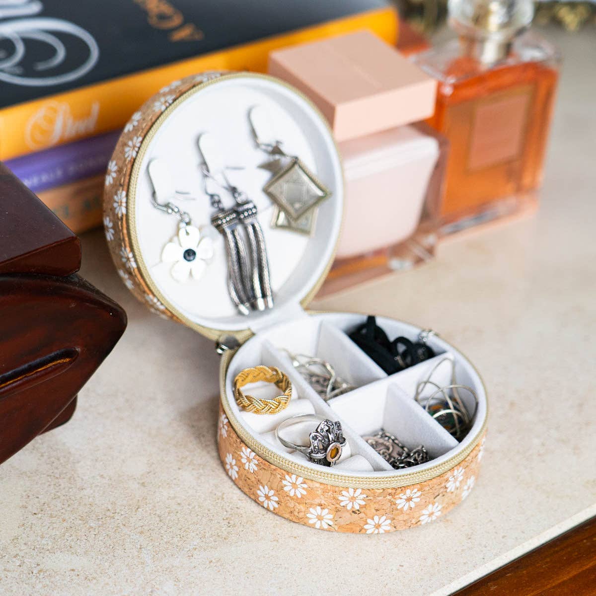Cork Jewelry Case