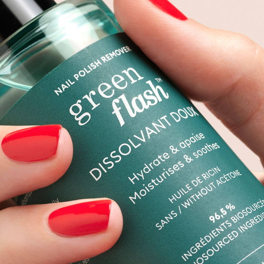 Green Flash™ Gentle Nail Polish Remover