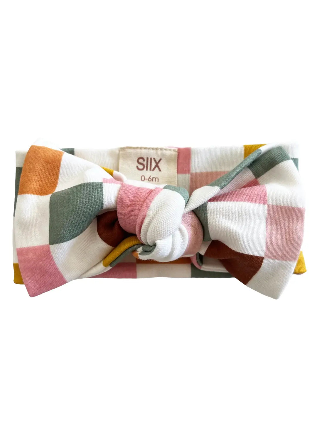 Checkerboard Organic Baby Bow