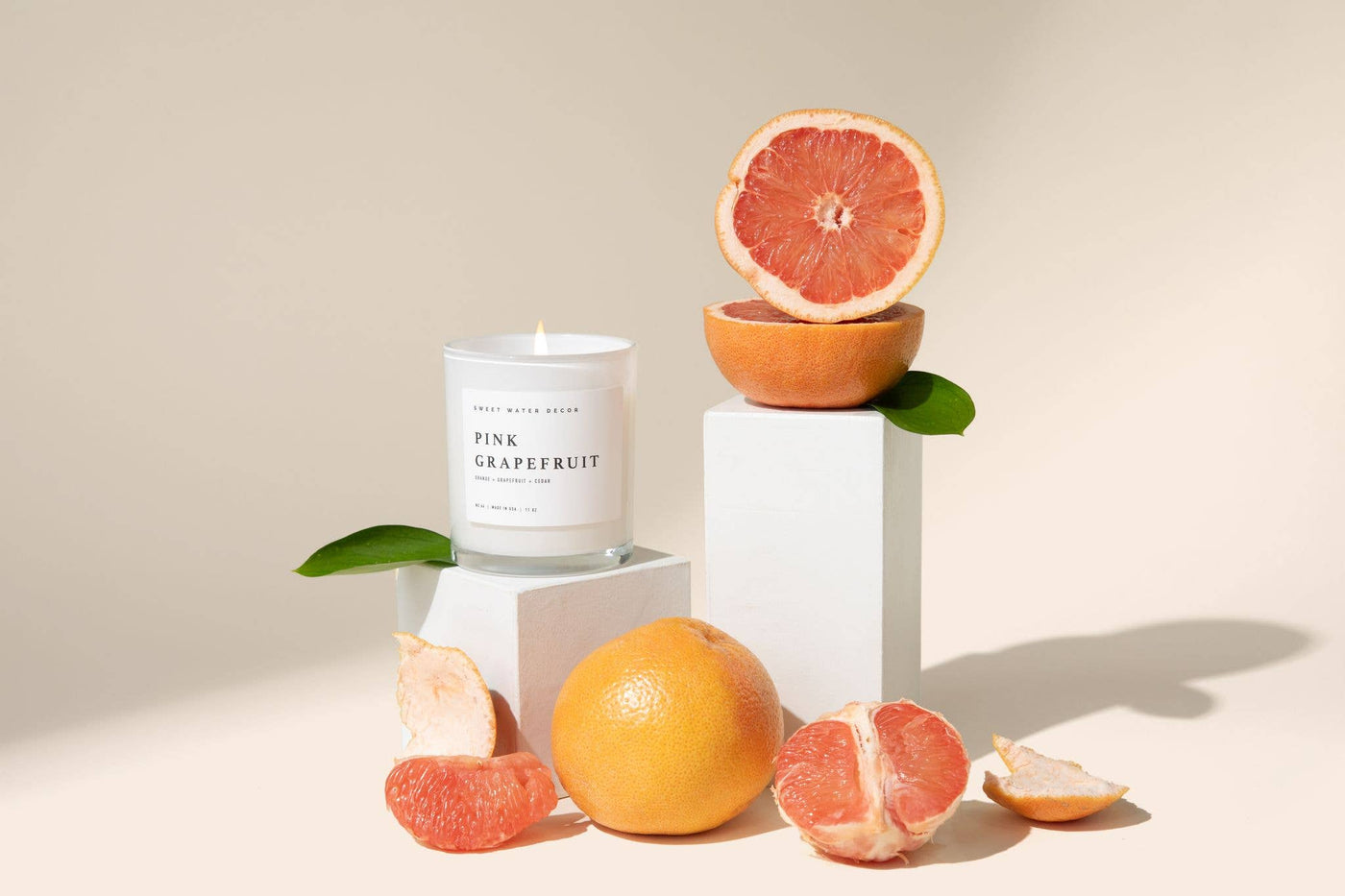 Pink Grapefruit 11 oz Soy Candle