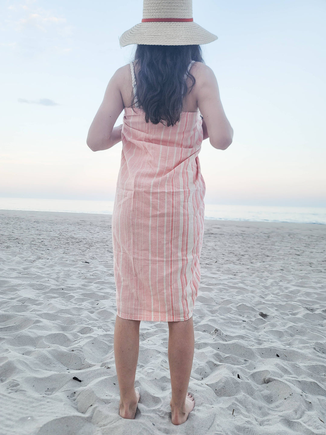 Tegula Turkish Towel | Sand Free Beach Towel |Jacquard Woven