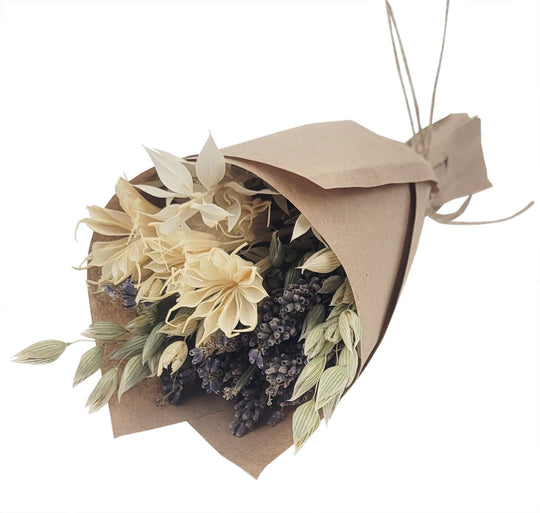 Mini Lavender & Ivory Floral Bouquet Bundle