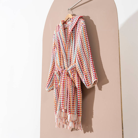 Pompom Handloom Luxury Pom Pom Bathrobes