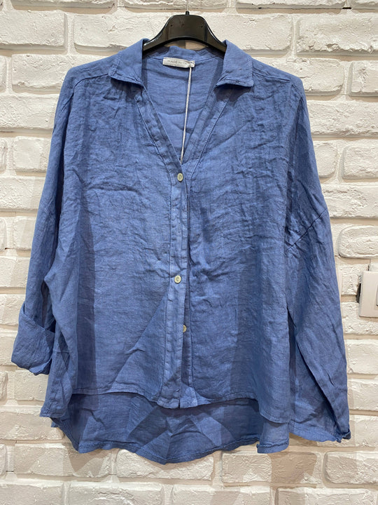 Standard Italian Linen Button Up