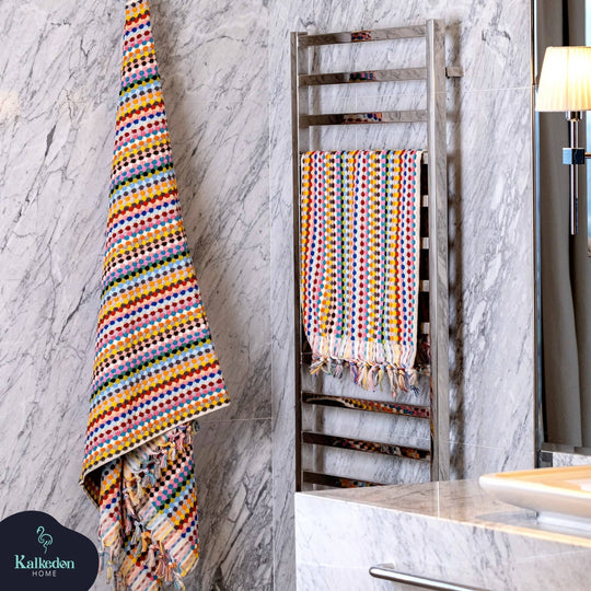 Pom Pom Thick Turkish Towel